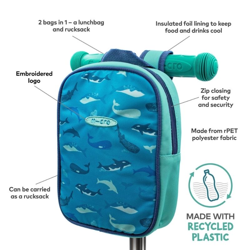 Micro Scooter Eco Lunch Bag - Sealife